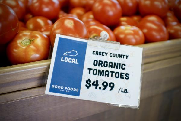 Organic tomatoes