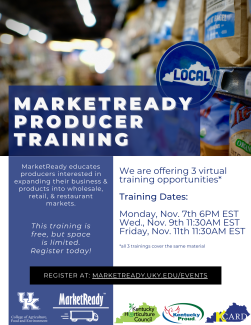 training flyer