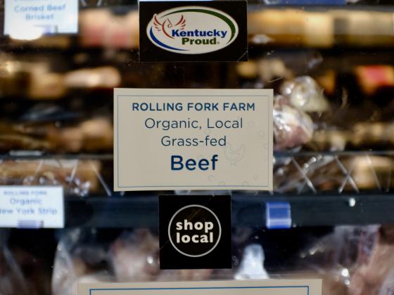 Beef bones signage @ Good Foods Co-Op